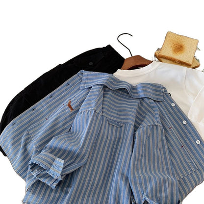 A boy's striped shirt - Mixbatch