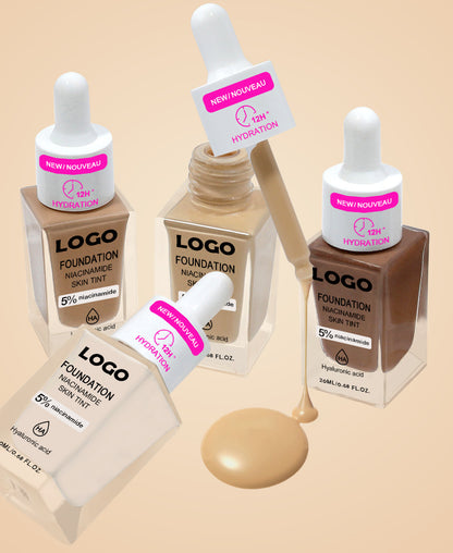 A Moisturizing and moisturizing foundation —— Customizable logo MOQ 100 pieces