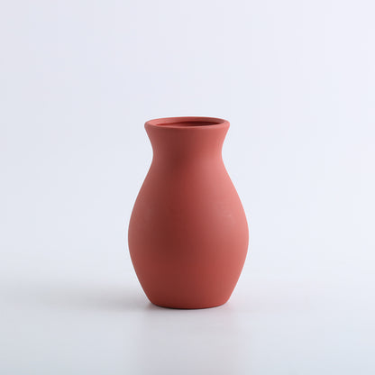 A ceramic vase decorative ornament