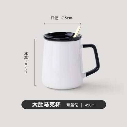 A ceramic mug printing photo to picture custom LOGO heat transfer process milk cup water cup gift cup custom