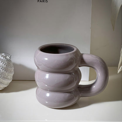 A ceramic mug water cup