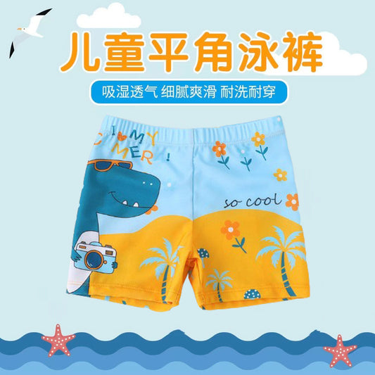A boys swimming trunks summer children's swimwear