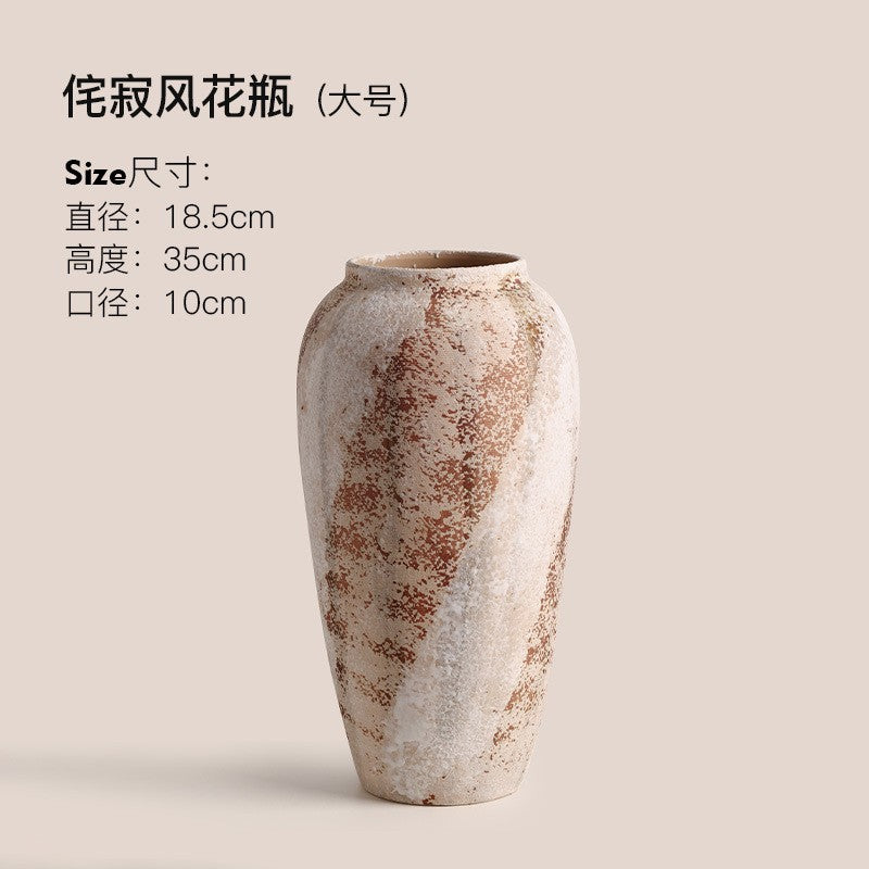 A ceramic vase ornament