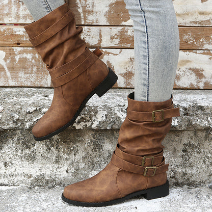 A Women's Mid-Calf Boots