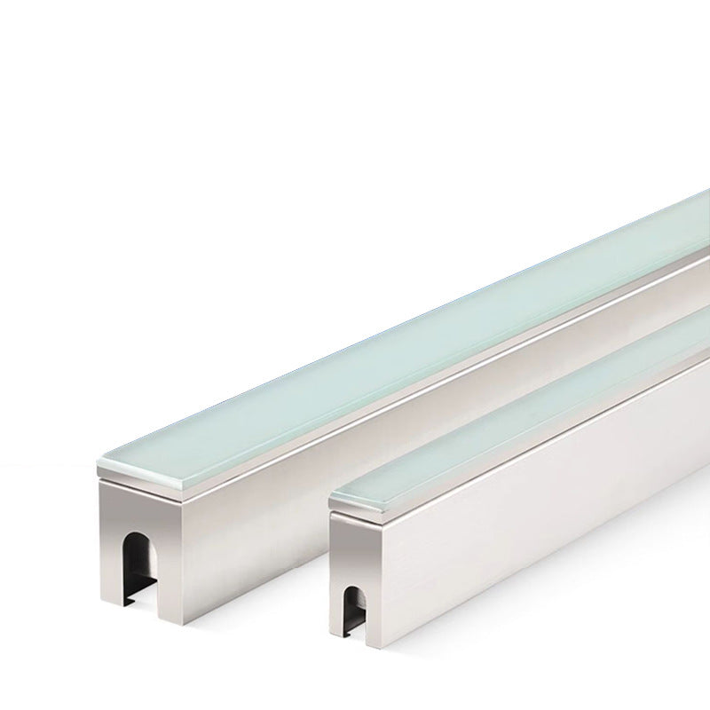 A Outdoor waterproof long floor tile light Underground lighting Lane pre-buried line light Embedded led step buried light