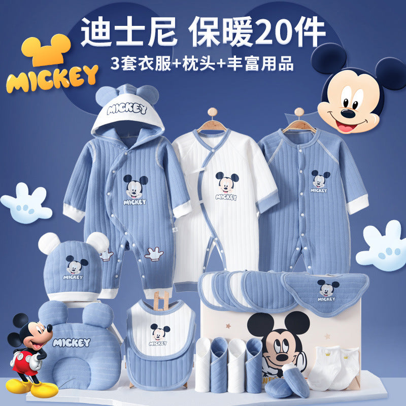A14 Newborn baby clothes gift box set Full moon 100-year-old newborn baby meeting gift box set - Mixbatch