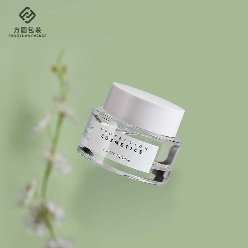A Spot new printable cosmetics glass bottle cream bottle essence dropper bottle lotion bottle dropper essential oil bottle - Mixbatch