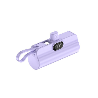 A Mini Capsule Power Bank Portable Power Bank