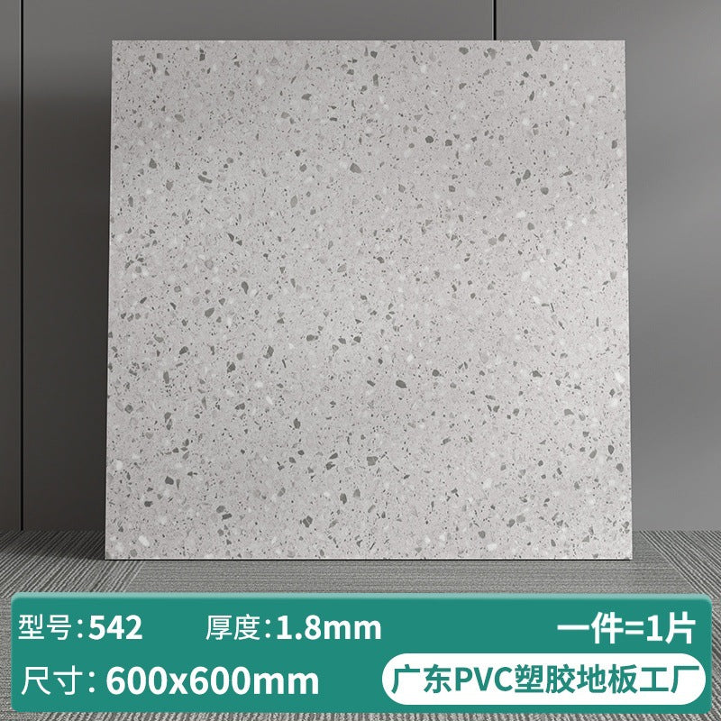 A pvc stone plastic floor self-adhesive plastic floor leather cement floor directly paving renovation wear-resistant waterproof flame retardant