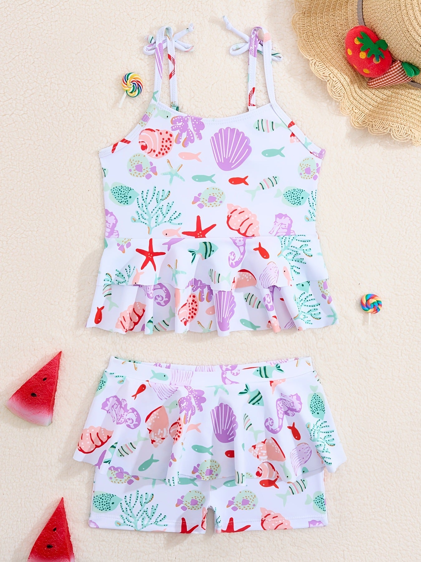 A children's swimsuit girl split - Mixbatch