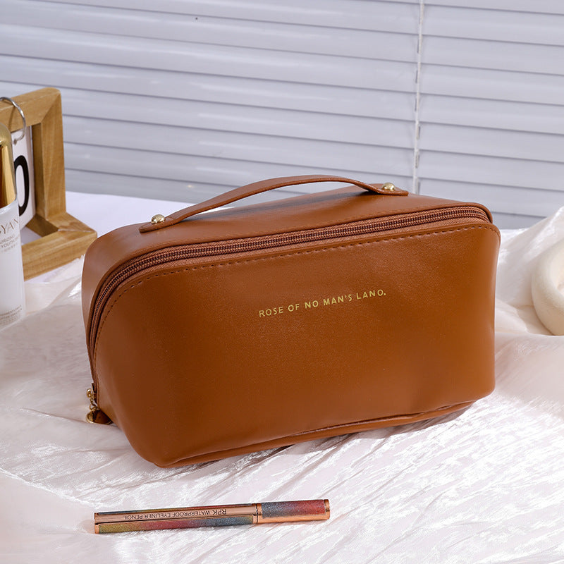 A new bag, cosmetic bag, large-capacity portable multi-functional travel toilet bag, high-value waterproof storage bag