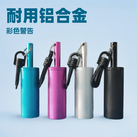 A aluminum alloy diving rattle