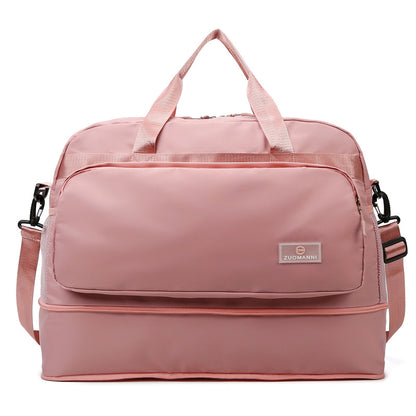 A expandable capacity storage bag
