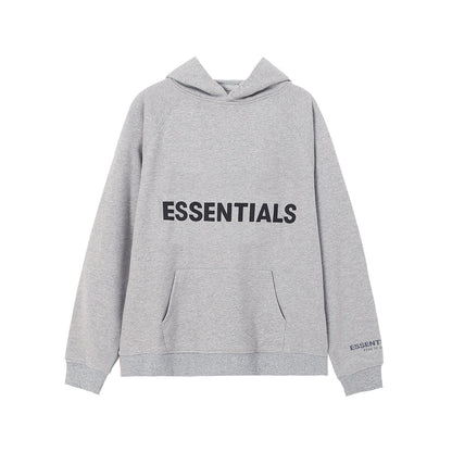 A hooded sweater