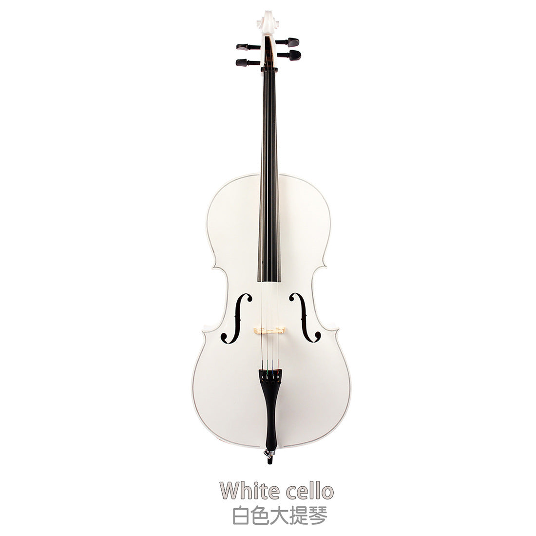 A Solid wood universal cello, adult children's beginner practice grade test playing cello cello