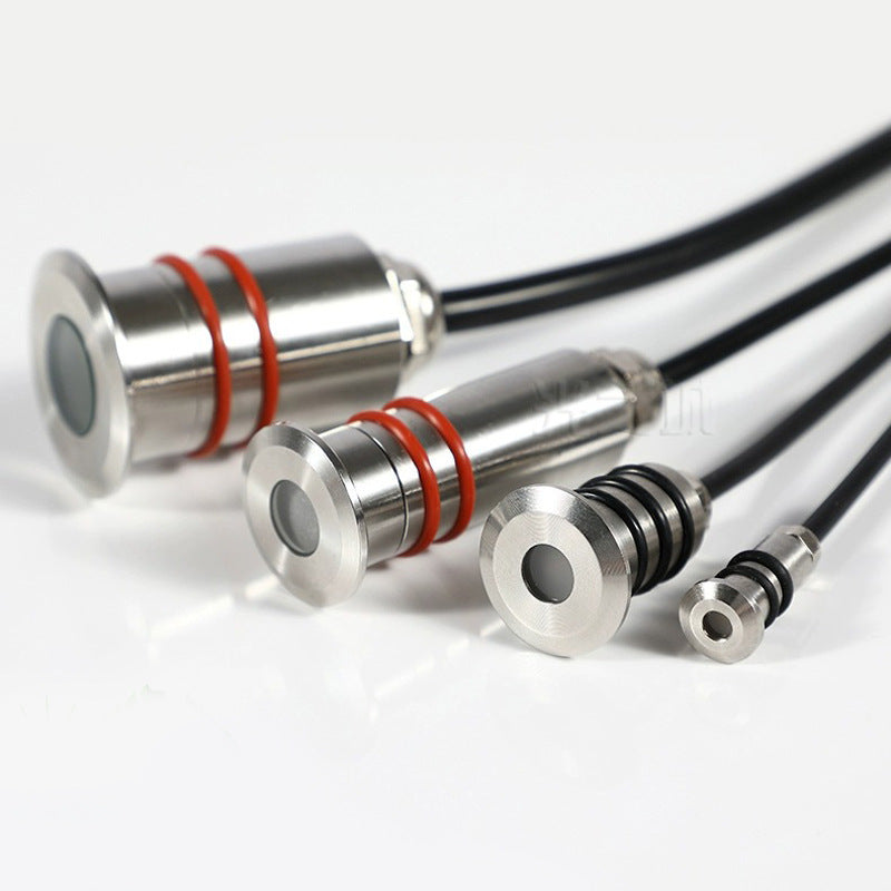 A led small buried light step lighting round mini star light landscape 1W outdoor embedded waterproof spotlight 12V