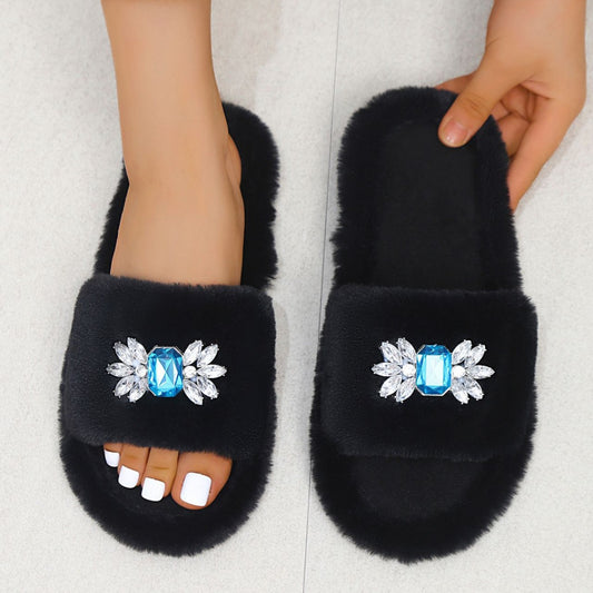 A plush slipper