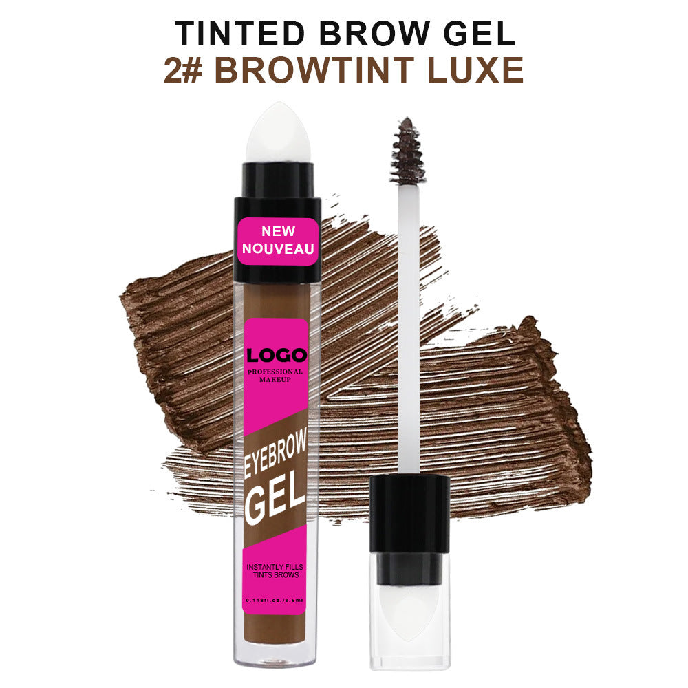 A eyebrow dye cream styling transparent eyebrow glue —— Customizable logo MOQ 100 pieces