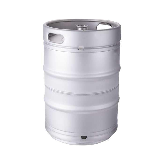 A 304 stainless steel beer keg