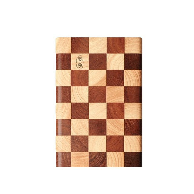 A Chessboard Checking Board Imported Log Cutting Board Food Grade Antibacterial Anti-mildew Household Solid Wood Kitchen Cutting Board Chopping Board