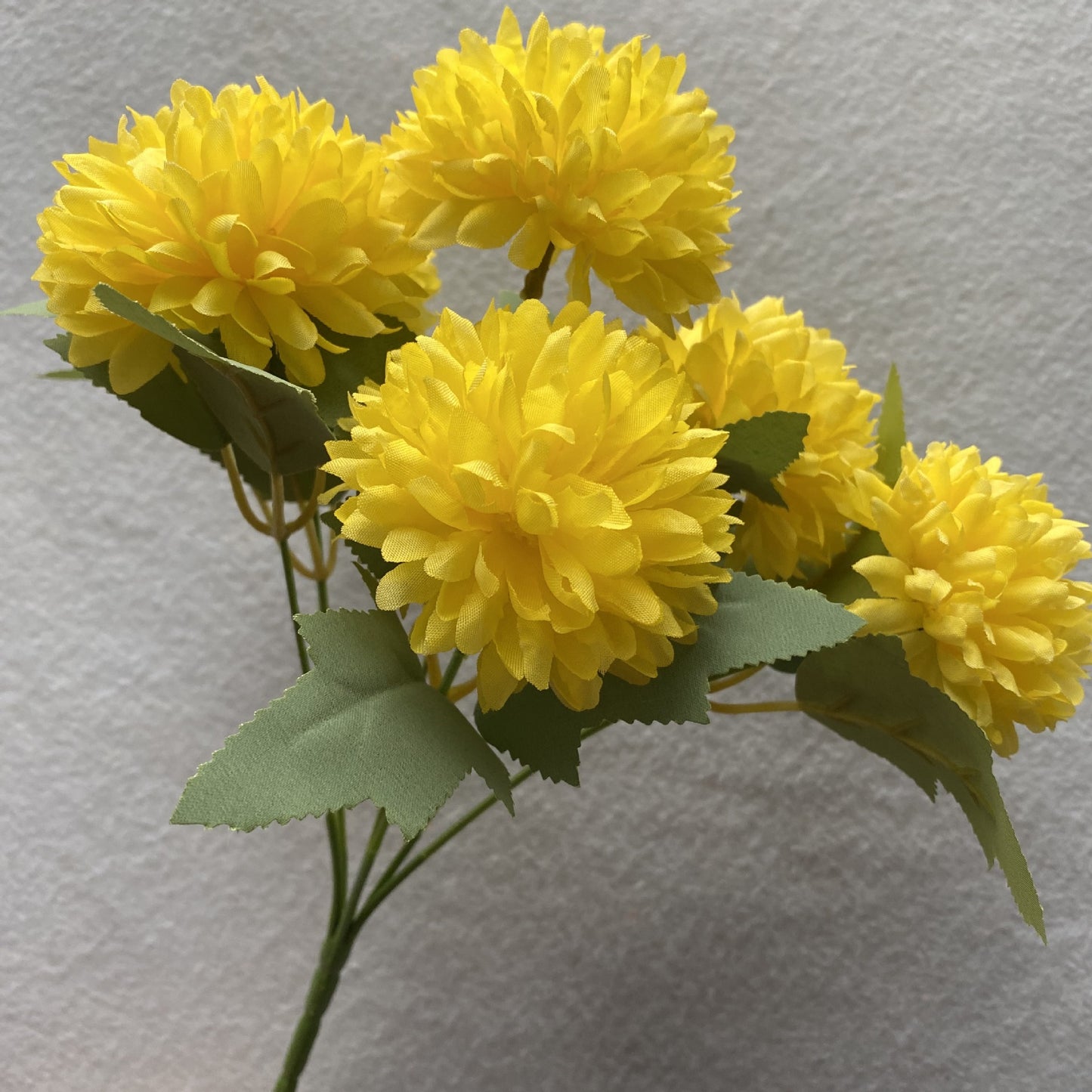 A Regula bouquet 6 heads hydrangea indoor living room dining table dried flower arrangement ornament, simulated bouquet handmade decorative flowers