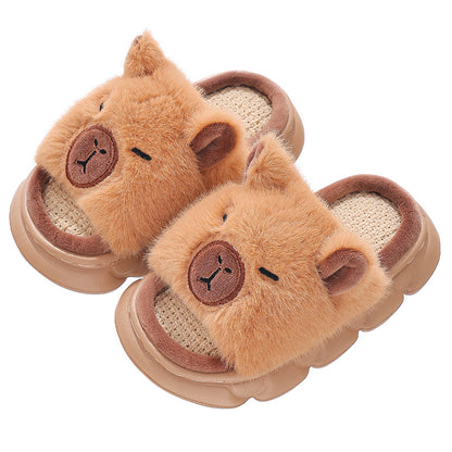 A children's thermal slippers