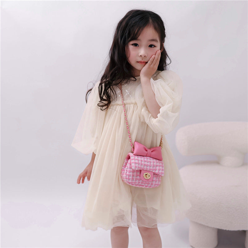 A children's bag springchain messenger bag mouth bag - Mixbatch