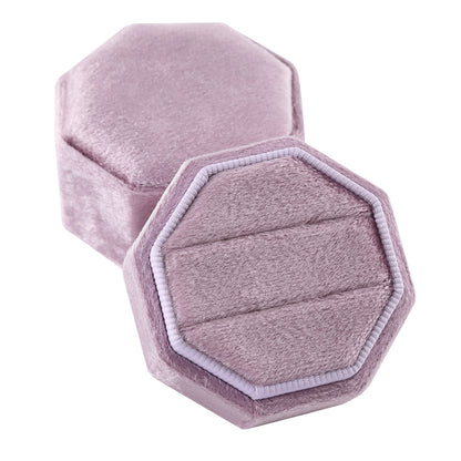 A flannel jewelry box