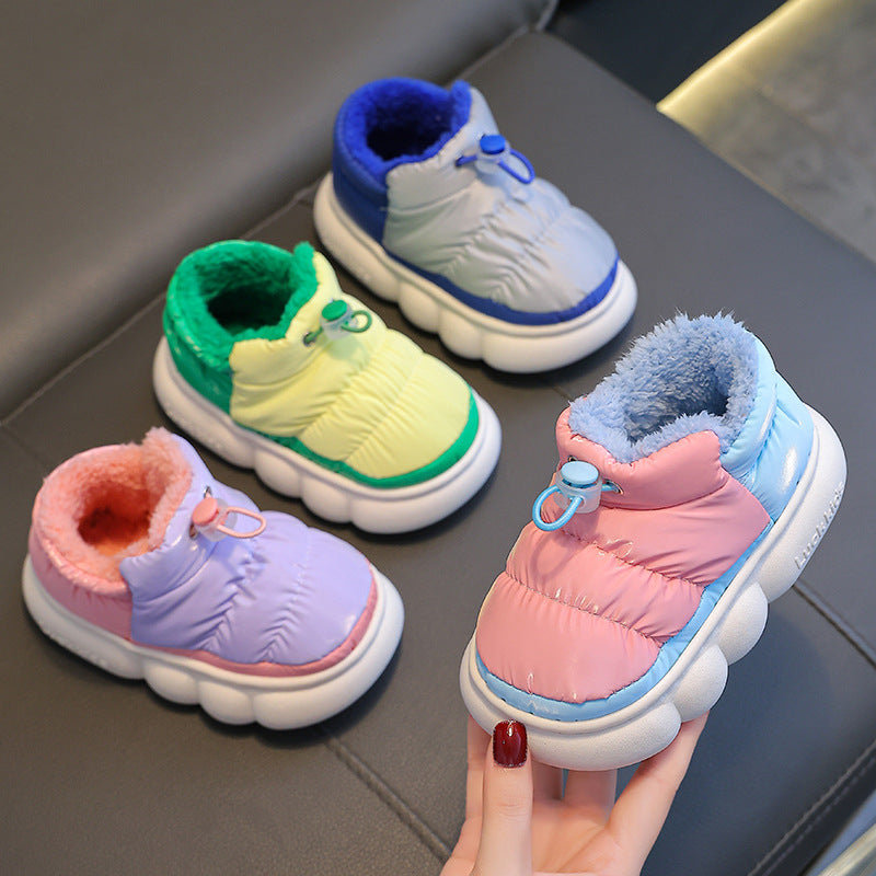 A children's winter shoes