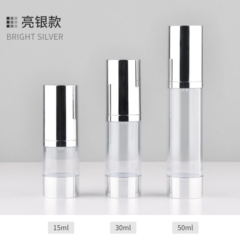 A Transparent vacuum bottle container