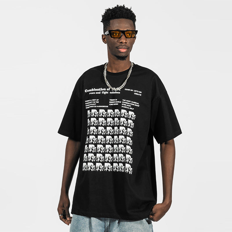 A Men's Printed Short Sleeve