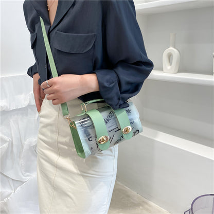 A cross-border trend transparent bag woman - Mixbatch