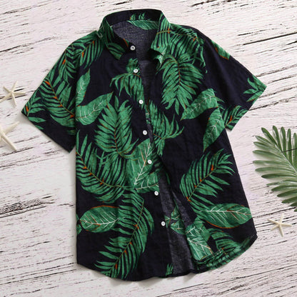 A Men's Printed Shirt