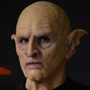 A Breaking Bad old white mask bald old man latex hood Halloween Cosplay funny props