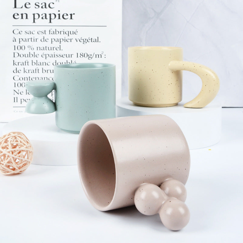 A ceramic mug coffee cup