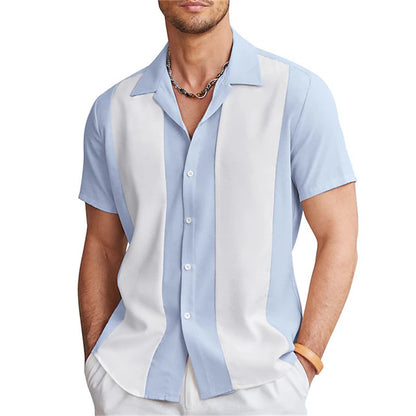 A casual button-down shirt