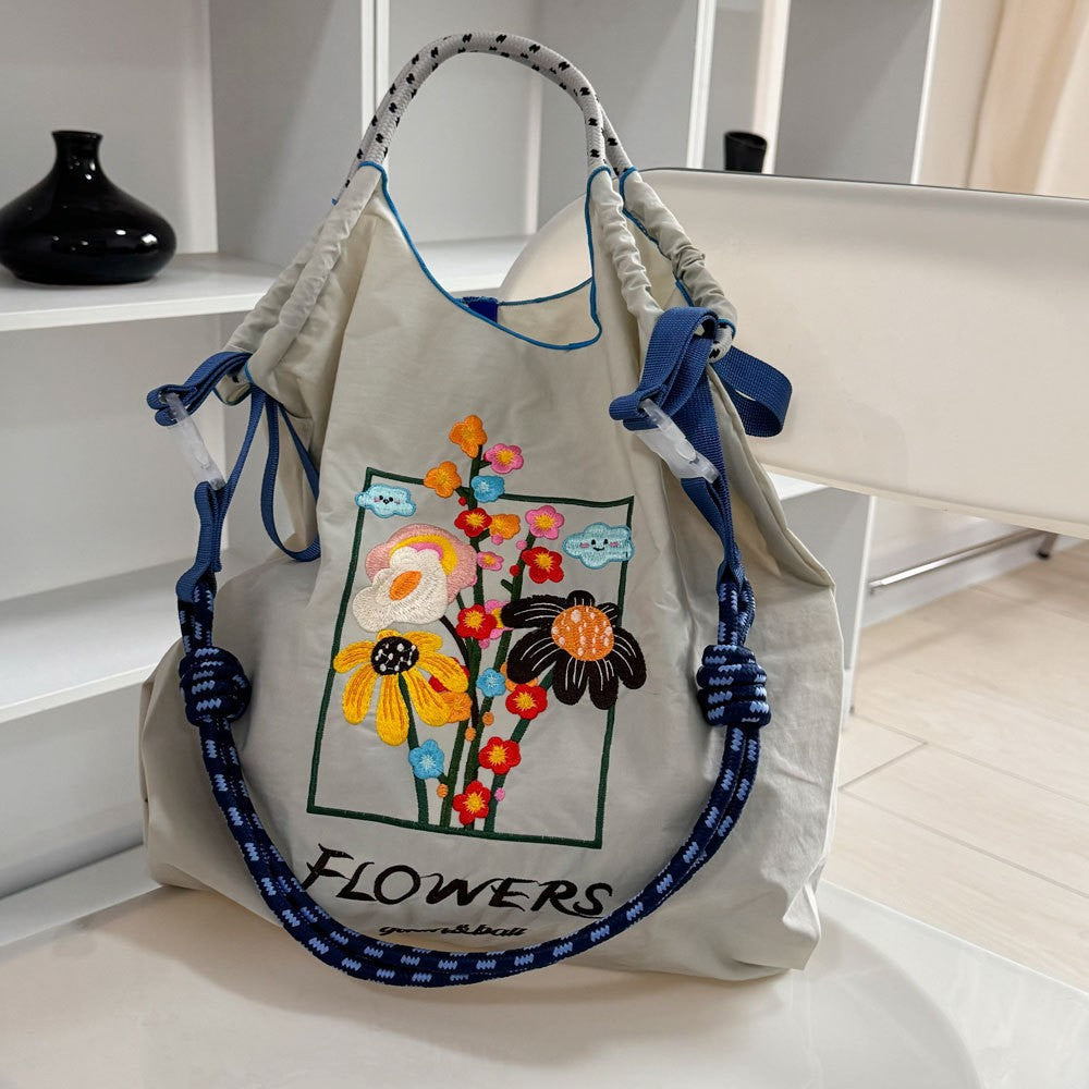 A ball chain bag handbag women's new messenger commuter armpit bag women's shoulder large capacity tote bag