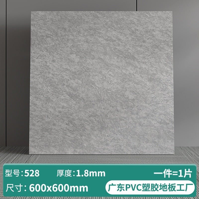 A pvc stone plastic floor self-adhesive plastic floor leather cement floor directly paving renovation wear-resistant waterproof flame retardant