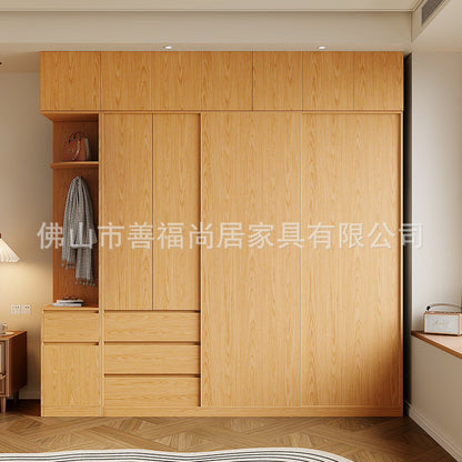 A melamine finish for oak wardrobe