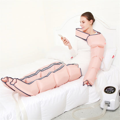 A Leg massage instrument Air wave massager Pneumatic circulation pressure massager Elderly leg physiotherapy instrument