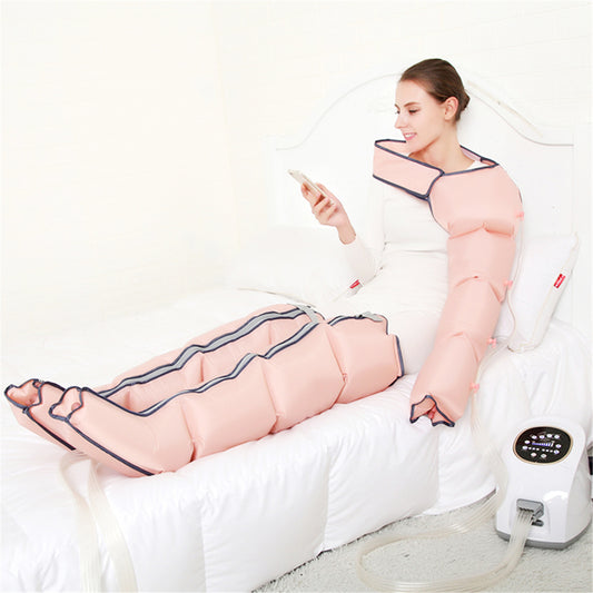 A Leg massage instrument Air wave massager Pneumatic circulation pressure massager Elderly leg physiotherapy instrument