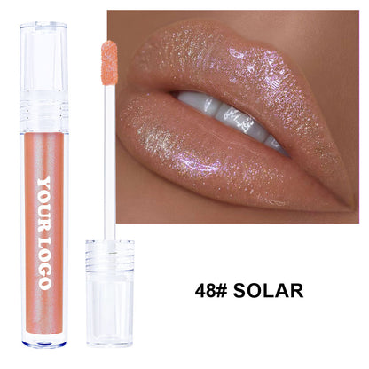 A mirror water gloss lip gloss lip glaze —— Customizable logo MOQ 100 pieces