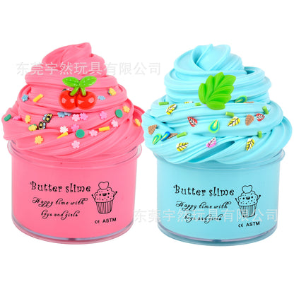 A 60ml Butter Puree Slime Cotton Puree Set