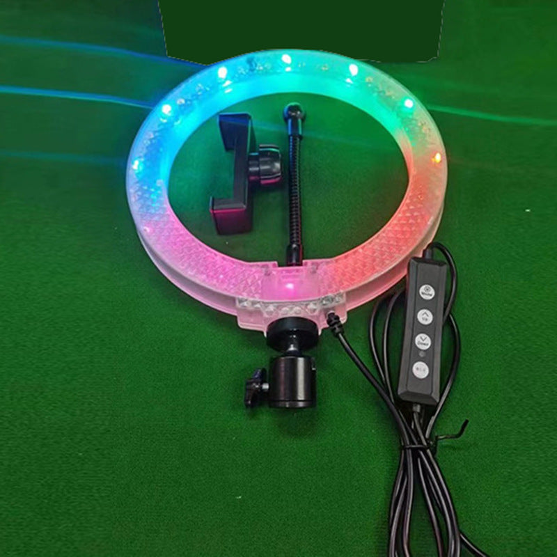 A 6-22 inch 3D crystal ring light