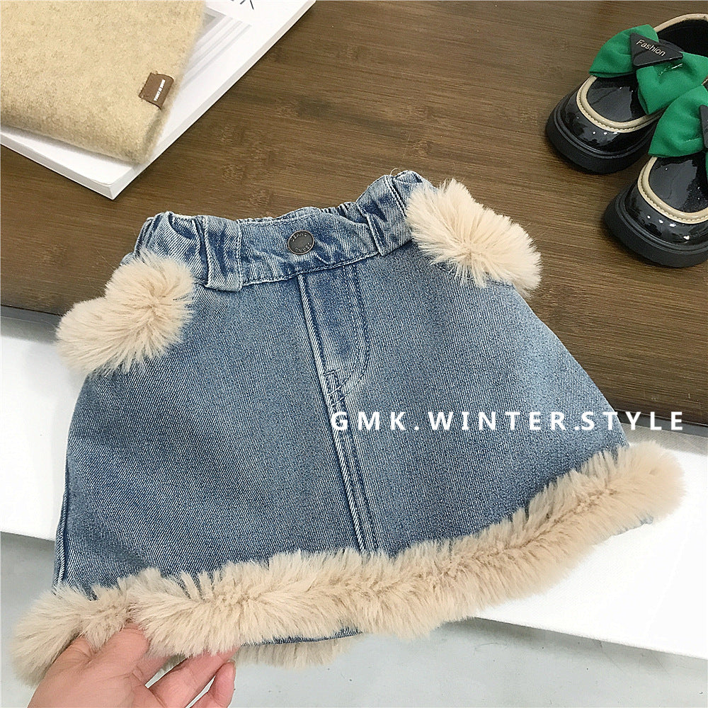 A children's top and skirt