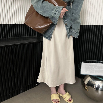 A Open-toed Square Head Flat Bottom Women's Summer Slippers