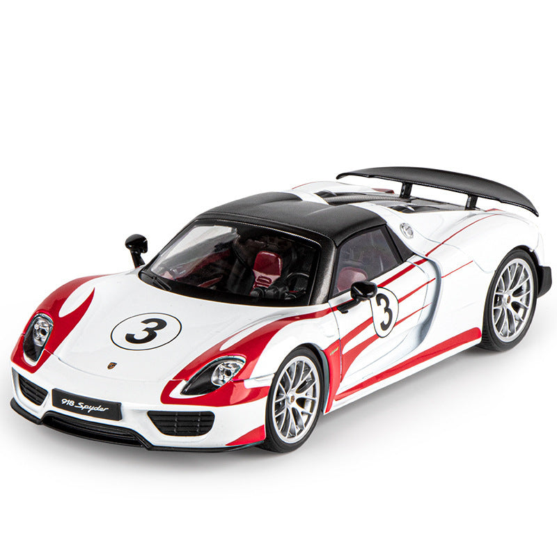 A 1:18 Alloy Metal Car Model Ornament