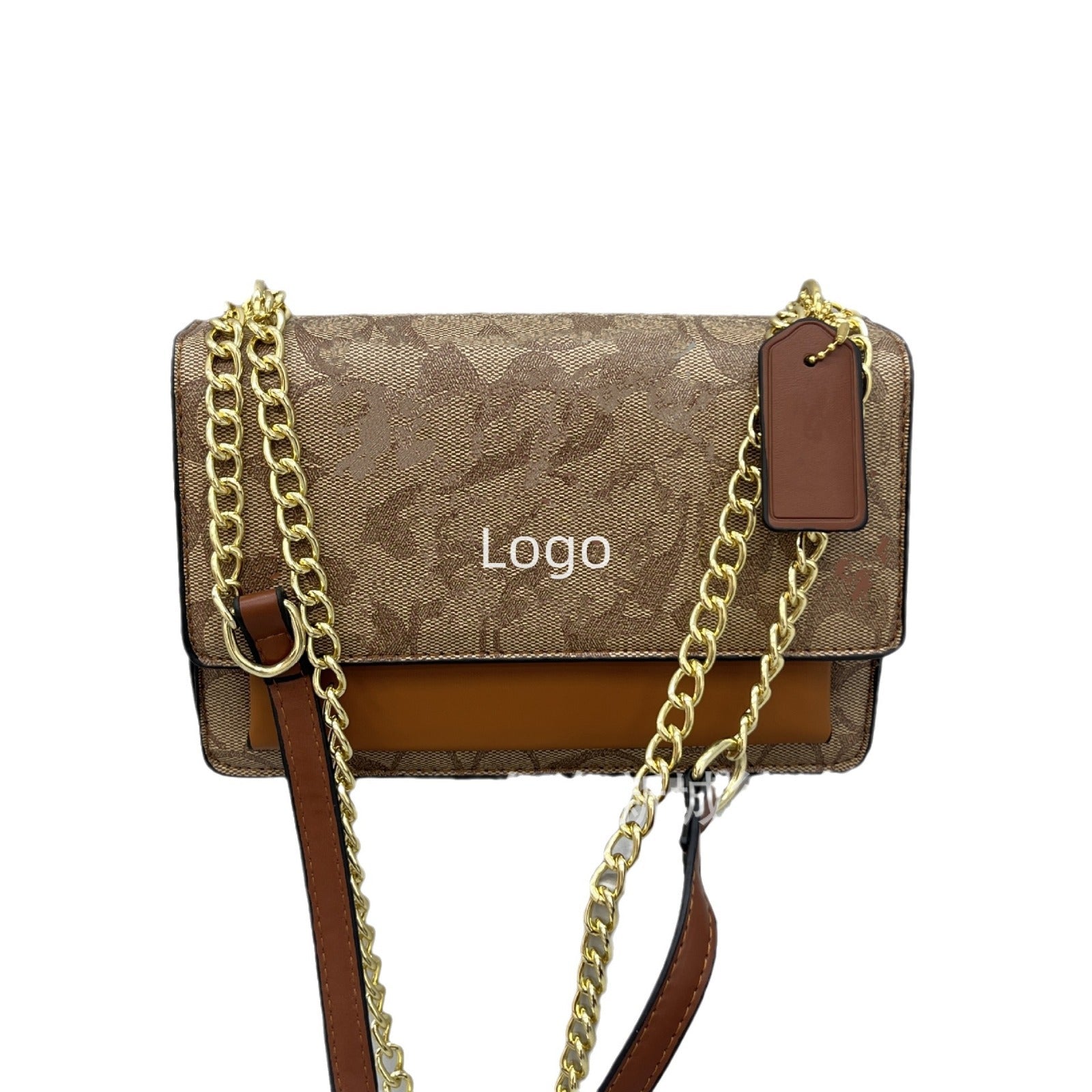 A cross-border bags chain old flower versatile new women's bags simple trend line foreign trade shoulder crossbody armpit women's bags - Mixbatch