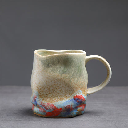A ceramic cup creative mug