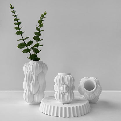 A vase silicone mold
